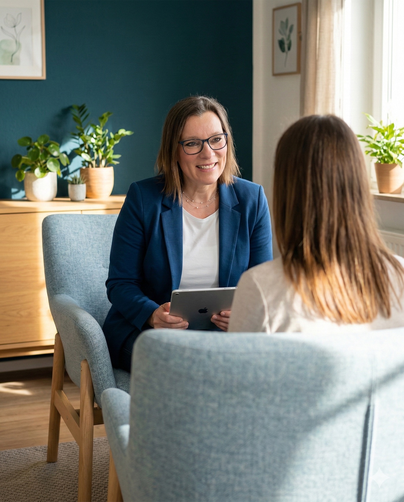 Nicole Lurz im naturheilkundlichen Gespräch
