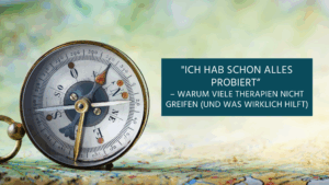 Kompass auf Landkarte